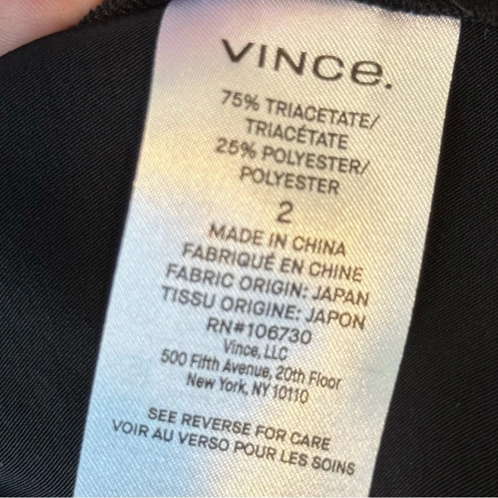 Vince Tie-neck Satin Jumpsuit - Picture 8 of 9